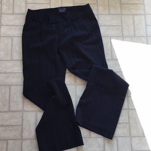 Pinstripe dress pants!